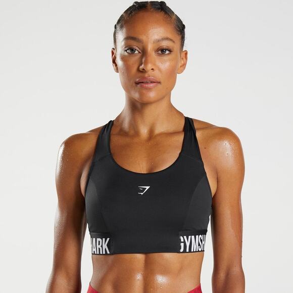 Gymshark Other - NWOT Gymshark Training Brandmark Sports Bra Black Size S